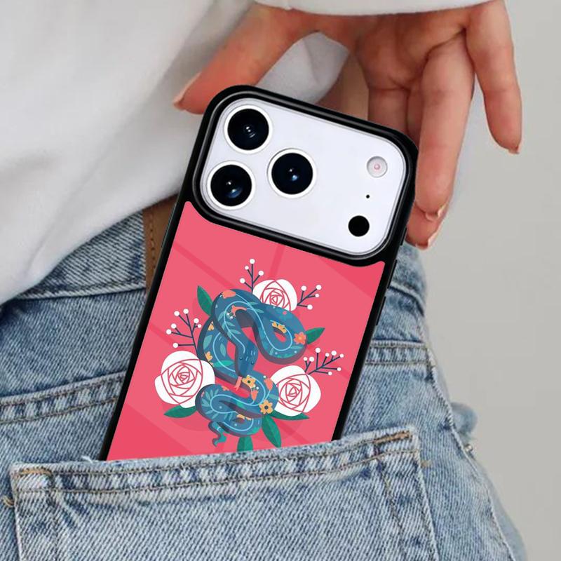 Hand Snake Phone Case for iPhone 16e 15 14 13 12 17 Pro Max Plus Air 17pro Cover Coque