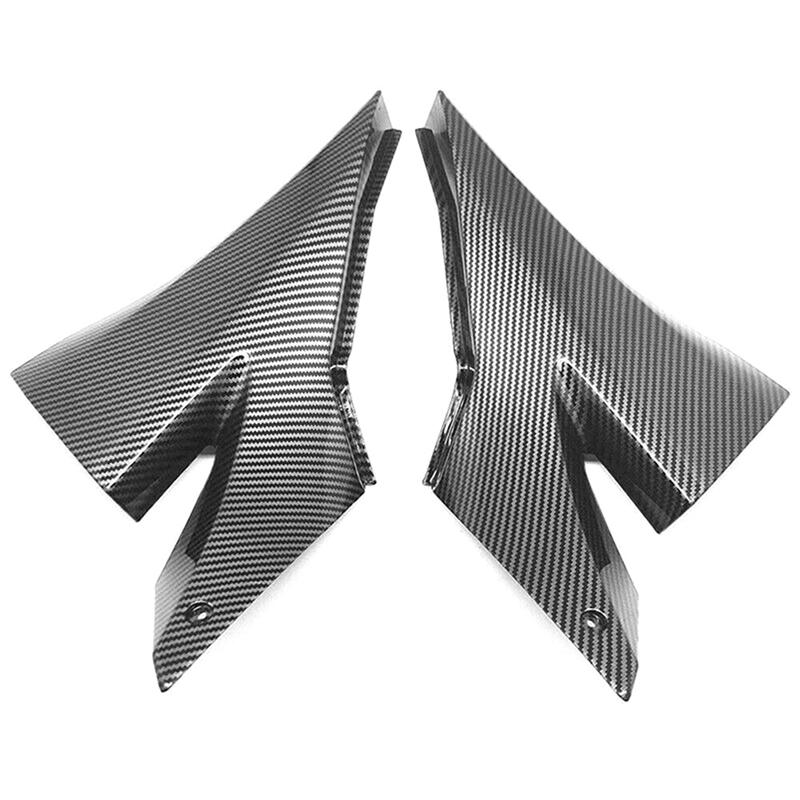 A16P-Motorcycle Fuel Tank Side Trim Cover Fairing Panel Fairing Cowl Protect For KAWASAKI NINJA ZX10R ZX-10R ZX10R 2004 2005
