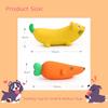 Pies Piszczące Zabawki do Gryzienia Trwały Kształt Banana Zabawka do Gryzienia dla Psa Szczeniaka Odpowiednia dla Małych i Średnich Psów Trening i Rozrywka