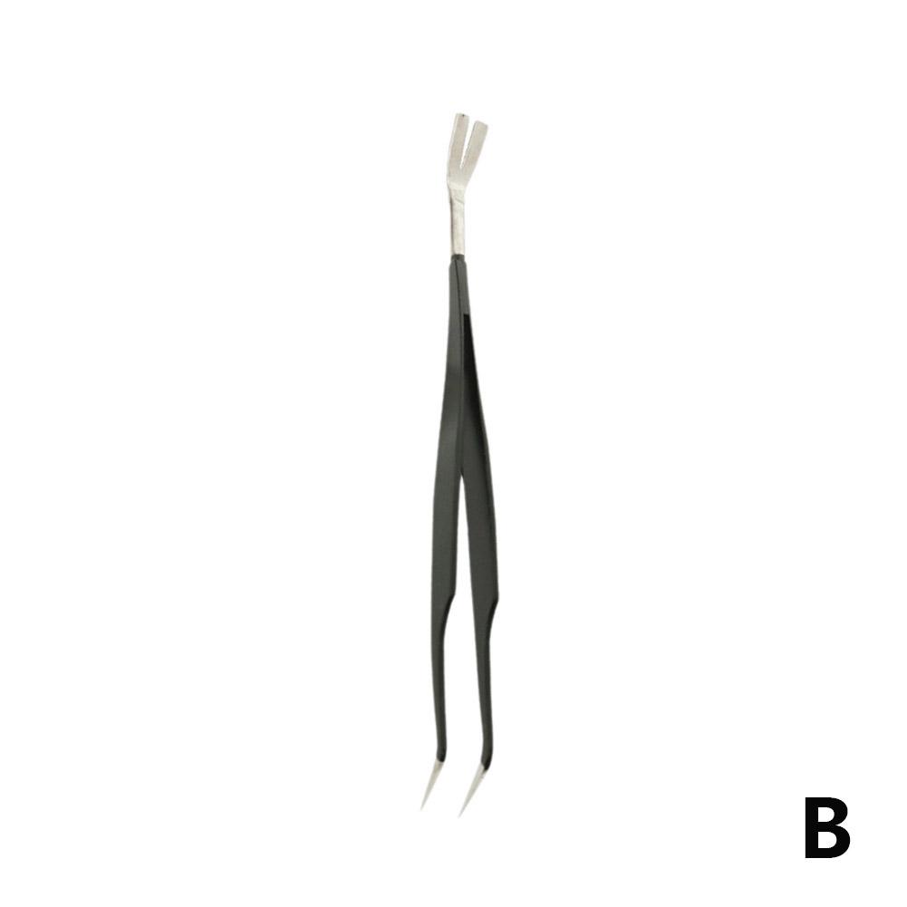 

Инструмент из нержавеющей стали для удаления блох у домашних животных, когтеточка, пинцет, набор зажимов, пинцет для удаления клещей у кошек и собак, принадлежности для ухода за домашними животными 17X2cm