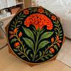 1pc Brain Flower Ornament Umbrella with Plastic Handle,Suitable for All Seasons Home Travel Outdoor UmbrellaDD1330