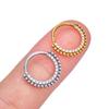 G23 Titanium Piercing Nose Ring Body Jewelry Hoop Earings ASTM F136 Cartilage Tragus Diaphragm Titanium Hing