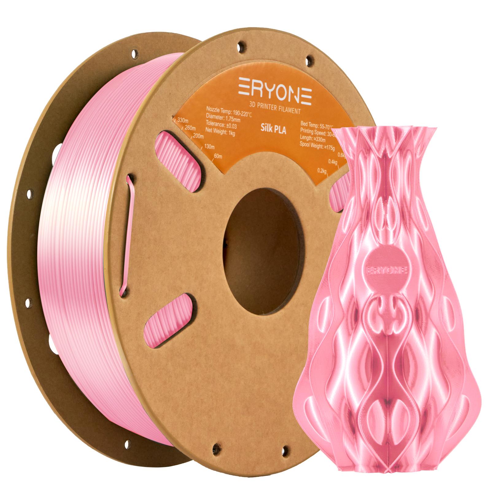 ERYONE Silk PLA Color 1.75MM Filament with Moulding Service-Guangdong Manufacturer 200C Printing Temperature 3D Printing Filaments&PLA