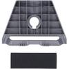 Flat Pipe Adapter, Gen 3 Pole Mount Internet Kit Satellite Standard Dish Bracket, V3 Mount Plate Roof Mounting Holder, Up To Inner Diameter 39mm