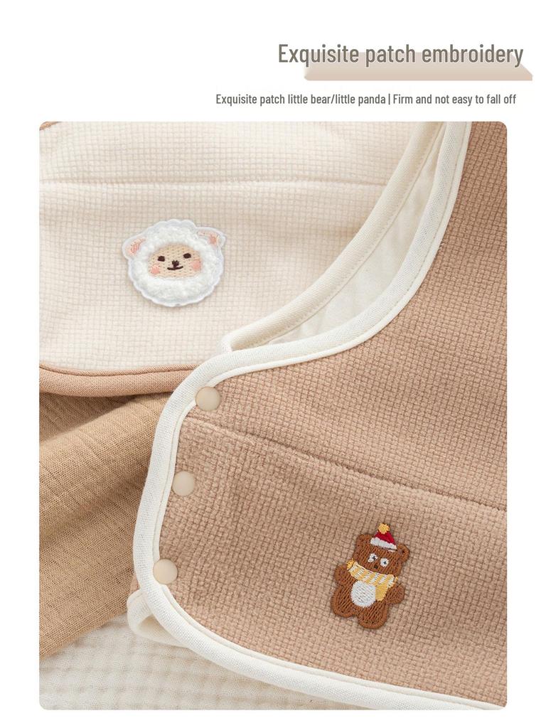 Infant Fleece-Lined Ear Protection Hat & Scarf Set for Boys/Girls (Autumn/Winter)
