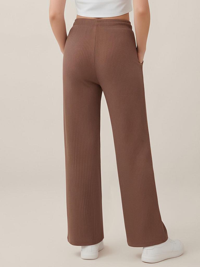 2026 European Cross-Border Wide-Leg Yoga Pants - Women's Casual Fitness & Running