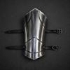Steel Balthasar Greaves  Handmade Knight Shin Guards  Medieval LARP Leg Armour