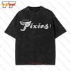 Oh My God The Pixies 'Black' Vintage Oversized T-Shirt IDNS