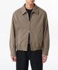 Musinsa Standard Relaxed Minimal Blouson Jacket [Light Brown]