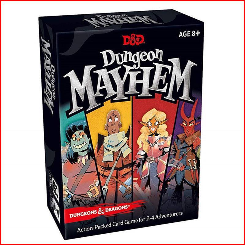 New Card Game: Dungeon Mayhem - Chaotic Monster Strategy!