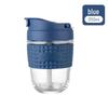 LOCK&LOCK LLG613 Glass Water Bottle with Straw