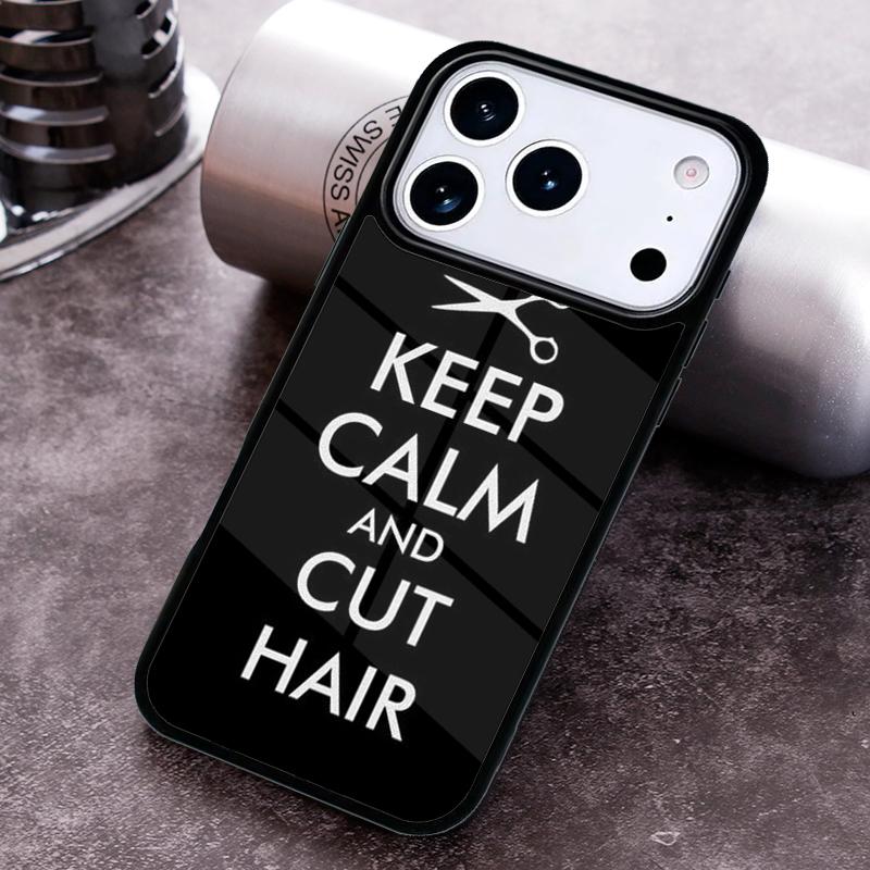 Hair Stylist Hairdresser Phone Case for iPhone 17 16 15 Pro Max Air 14 13 12 11 Plus Shockproof Cover