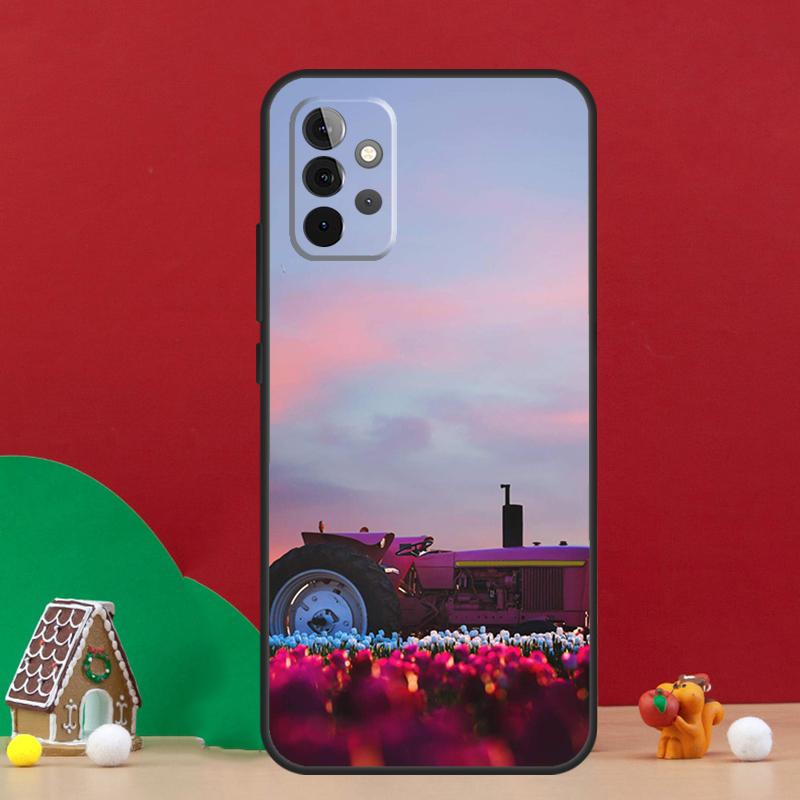 Farm Tractor Case For Samsung Galaxy A54 A06 A16 A26 A36 A56 A53 A32 A52 A33 A13 A55 A35 A15 A14 A34 A17