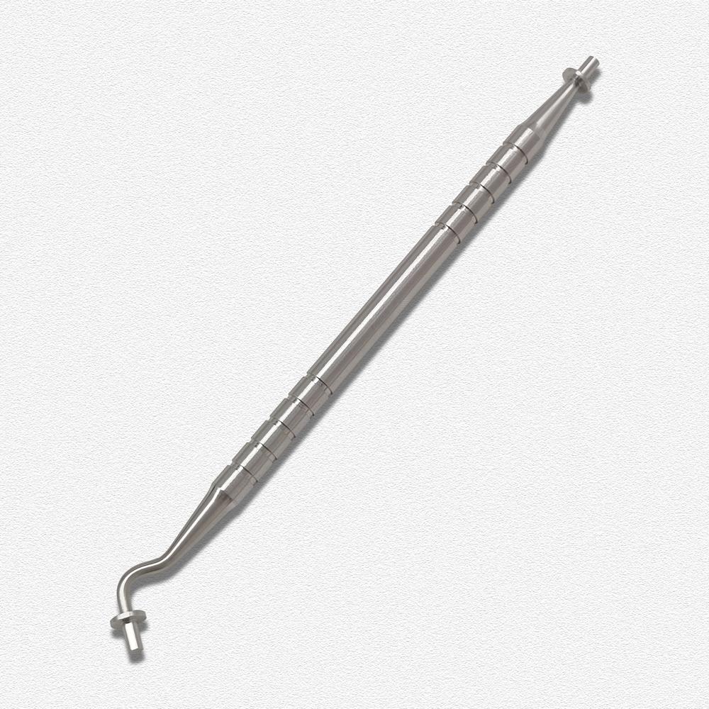 1 set de pensule din rășină dentară, mâner din oțel inoxidabil, modelare, cap moale din silicon, instrumente adezive pentru ciment compozit din porțelan