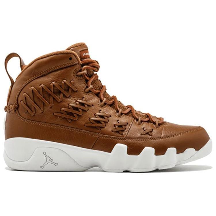 New JORDAN 9 Retro Pinnacle 'Baseball Glove Brown' 897560-203