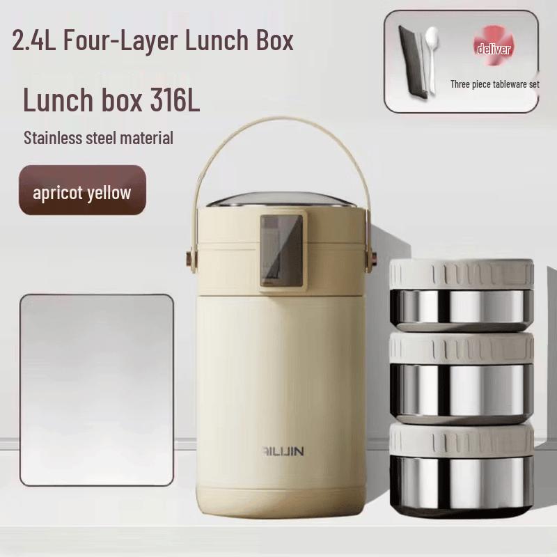 Ru Han 316 Stainless Steel Insulated Lunch Box
