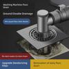 Washing Machine Drain-Pipe Floor Drain Double Drainage Two-in-One Sewer Tee Deodorizing Filter Overflow Prevention Waterproof Special Connectors