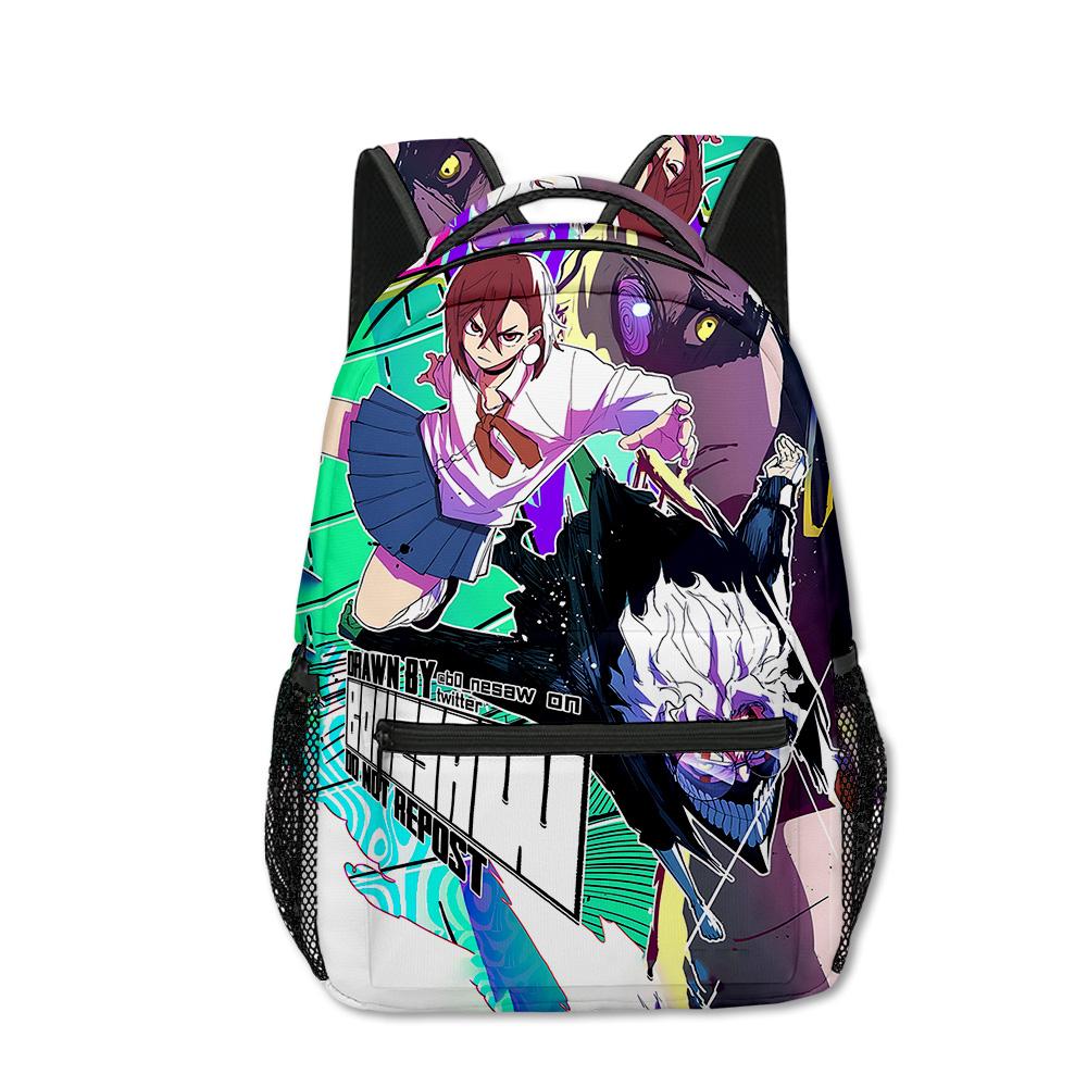 Moda Kpop Giovanili Borse da Scuola Unisex Classiche Dandadan Borse da Viaggio Stampa 3D Oxford Impermeabile Zaini a Spalla per Quaderni