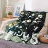 Anime K-Kaiju No. 8 Blanket Warm And Soft Suitable For Bedroom Living Room Sofa Bed Office Travel Camping