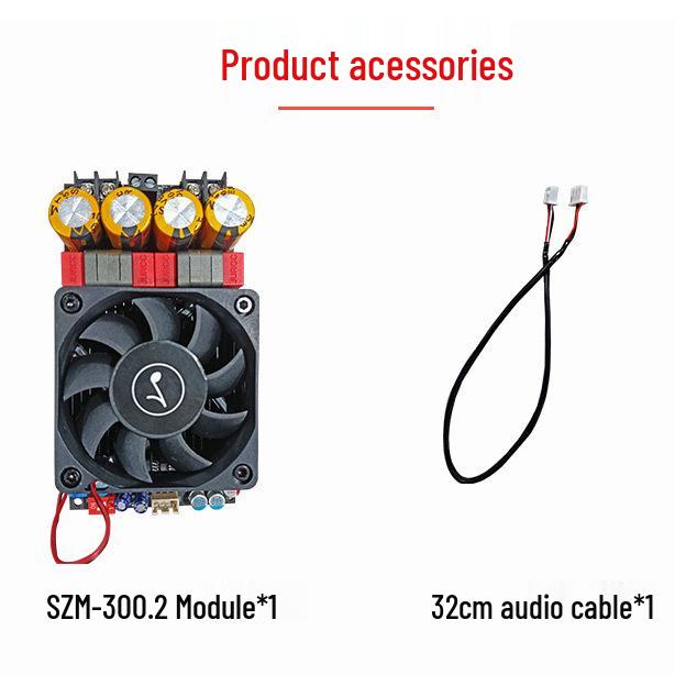 TPA3255 300WX2 Stereo Power Amplifier Board, Bridged Mono 600W