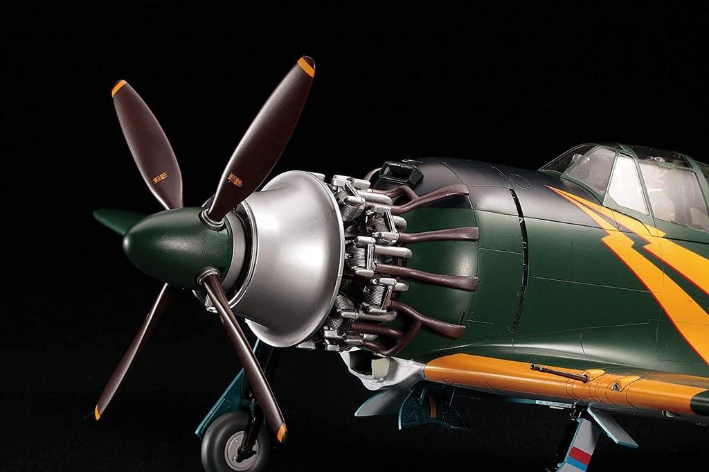 Hasegawa scale Japanese Navy Mitsubishi J2M3 Raiden Type 21 Fighter Aircraft Plastic Model Kit ST32 1/32