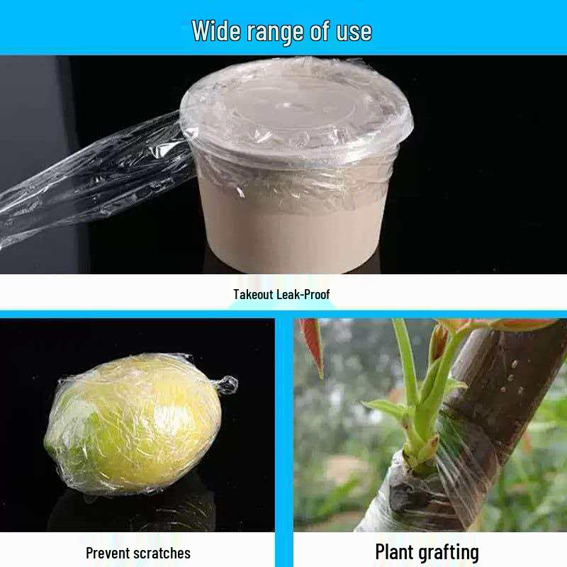 Small Roll PE Sealing and Protective Stretch Film for Freshness & Leak-Proof Packaging
