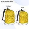 Fashion Pokemon Pikachu Backpack  Mochilas New Campus Zipper Closure Rucksack