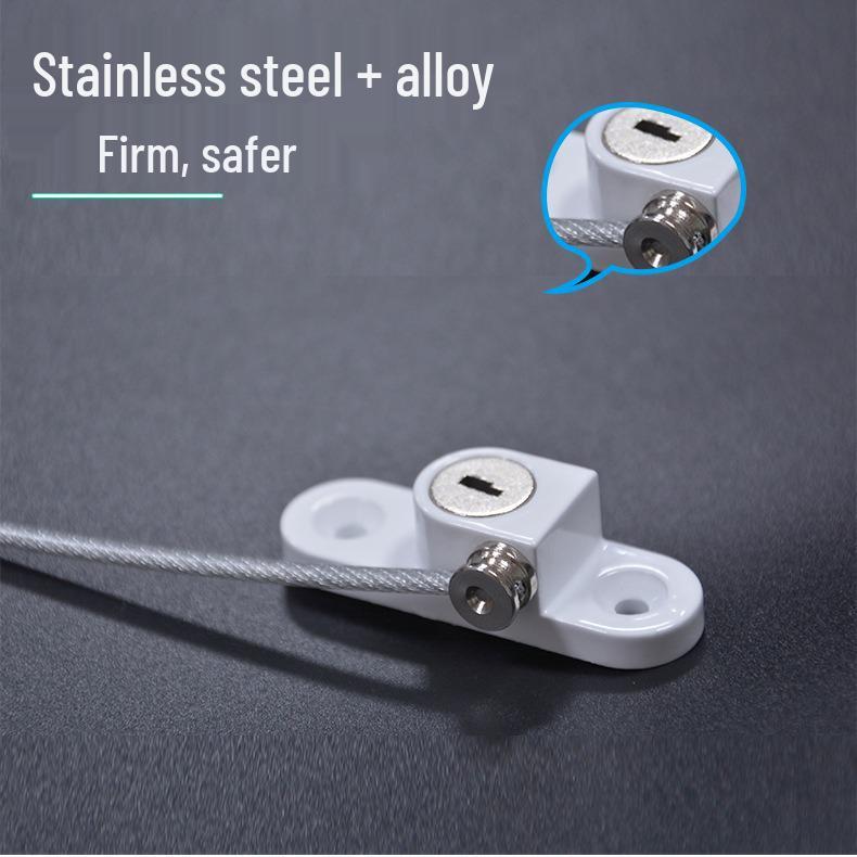 Child Safety Door & Window Limiter Chain Lock