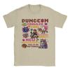 ZX Princess Donut and Mongo T Shirts Mens  Pure Cotton Vintage TShirt Round Collar Dungeon Crawler Carl Tee Shirt Clothes Summer