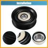 Drive Belt Tensioner Assembly Accessory Idler Pulley No.8844026100 for Toyota T100 95-98 Black Metal Replacement