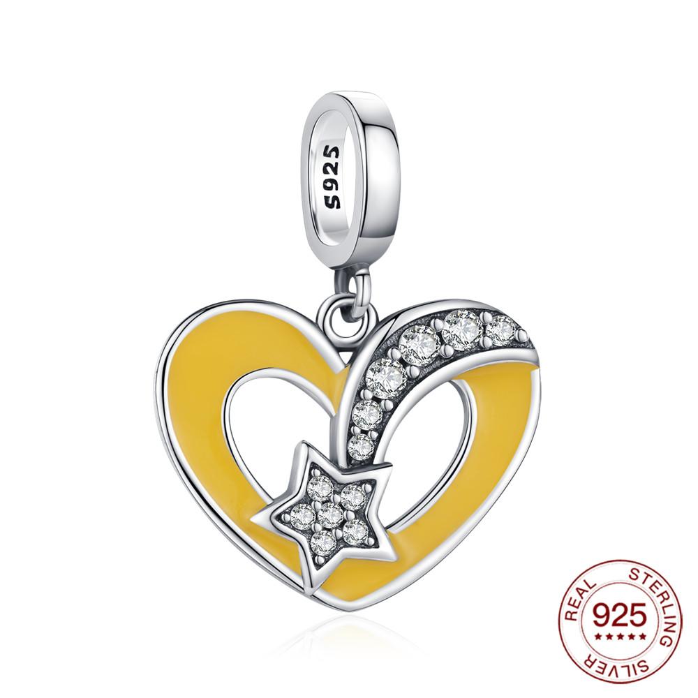 Copper Original Charms Sun Moon Pendants Fit Classic Bracelet Diy For Bracelet Women Fashion Jewelry Diy Gift