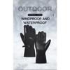 Winter Cycling Skiing Mountaineering Thickened Wool Insulation Double-layer Waterproof Gloves Suitable for Multiple ScenariosS