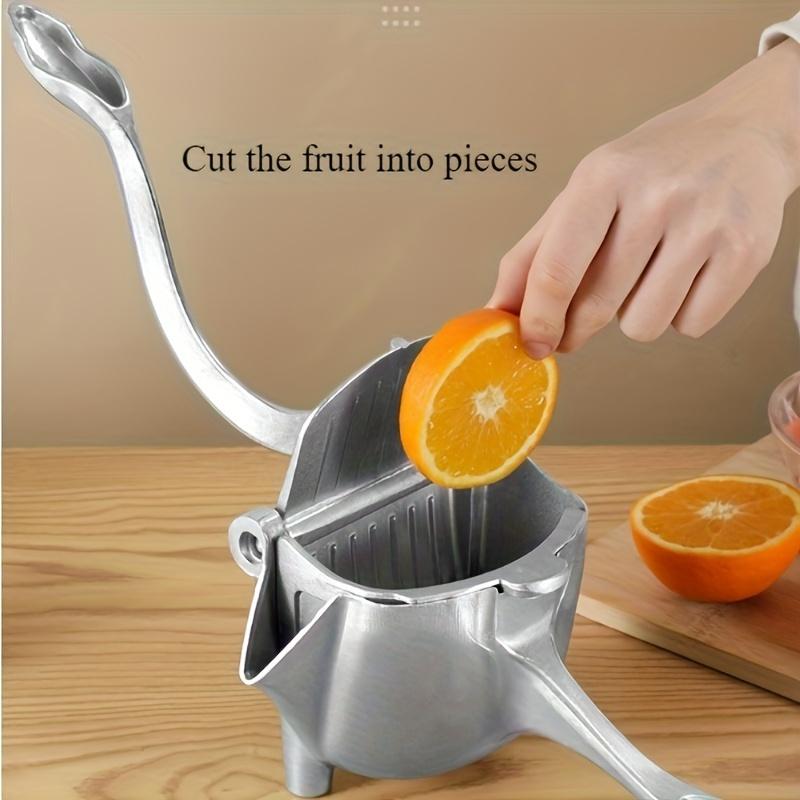 1pc Premium Aluminum Manual Citrus Juicer,Perfect for Oranges, Lemons&Pomegranates,Ideal for Home Kitchens, Parties & Bars