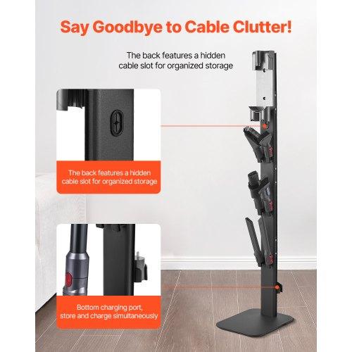 VEVOR Vacuum Stand, Compatible with Dyson G5 V15 V12 V11 V10 V8 V7 V6 Series Upright Vacuums Cleaners & Accessories