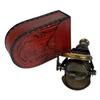 Brass Binocular with Leather Case Victorian Marine Brass Leather Binocular and Spyglass