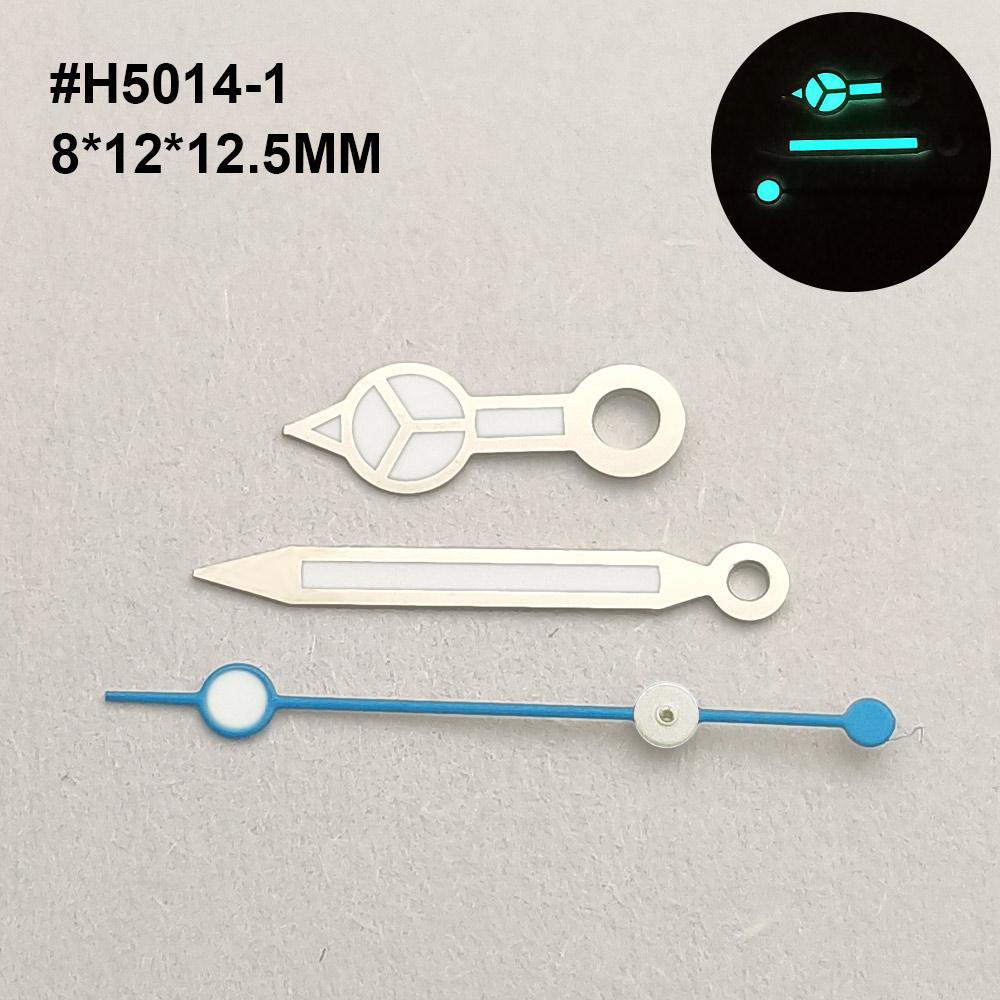 Uhrzeiger C3/bgw9 Blau Grün Leuchtend passend für NH-35-36 Uhrwerk Mechanische Armbanduhr Zubehör Silber Gold Roségold Schwarz