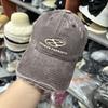 All-matched Worn Hat Covering Old Washing Cotton Cloth Soft Top Baseball Hat for Women Spring and Autumn Couple Baseball Cap