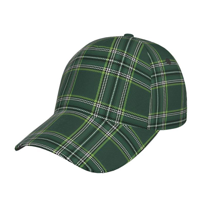 Custom GTI Tartan Baseball Cap Unisex Adjustable Snapback Hat Vintage Washed Oxford Caps Retro Sun Visor Peaked Cap