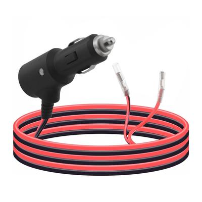 Leehitech 1M /24V Car Cigarette Lighter, Cigar Plug, For Cars, Cigarette Lighter, 16 AWG