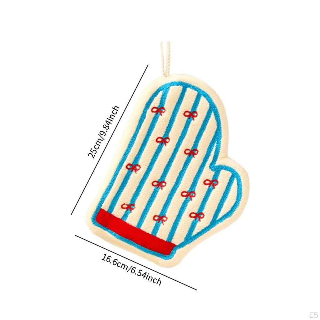 Absorbent, Decorative, Quick-drying, Fun Hand Towel, Bath Towel with Hanging Loop, for Hotel