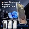 For Samsung Galaxy S25 Ultra Magnetic Case 2.0mm Scratch Resistant TPU + PC Phone Cover
