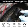 High-Density Car Tire Polishing Brush Soft Auto Detail Brush  for Tire Polish Wax Care