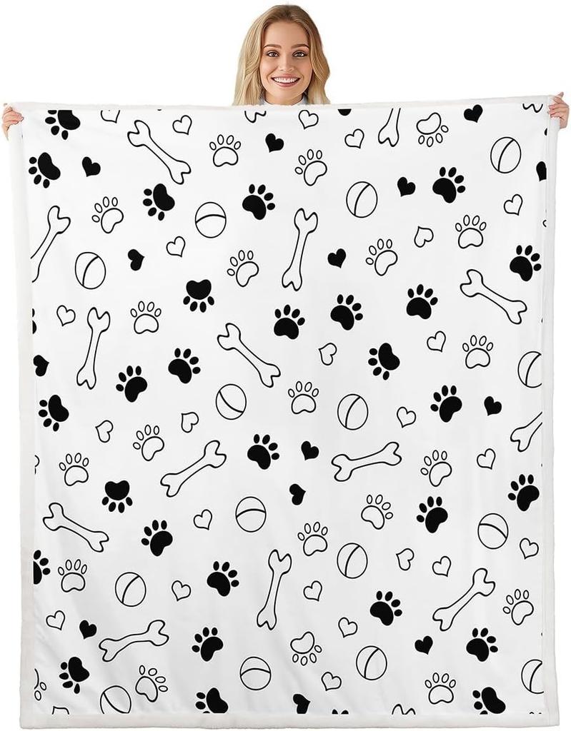 Airplane Pattern Blanket Soft Fleece Throw Kids Room Decor Aviation Theme Baby Gift Home Decoration
