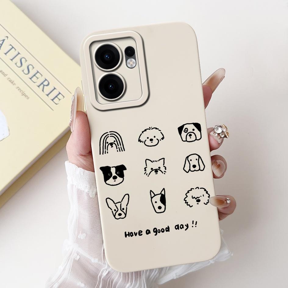 For Oppo Reno 13F 2025 Case Cute Rabbit Panda Flower Soft Silicone Shockproof Cover For OPPO Reno13 FS Fundas RENO13F Phone Case