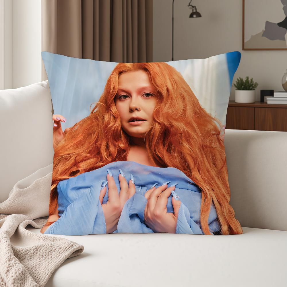 Singer BBegonia Kissenbezug Geeignet für Schlafzimmer Wohnzimmer Autos Heimdekoration