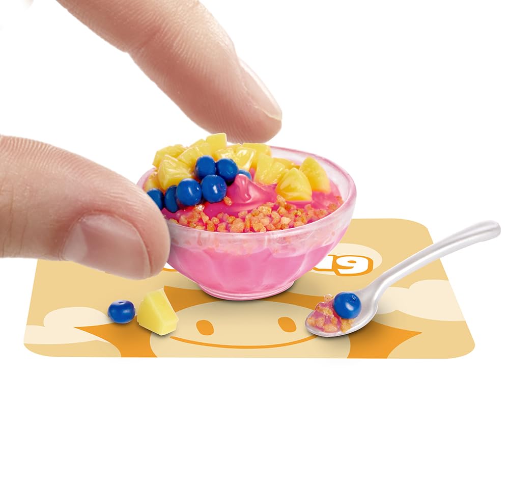Miniverse Make It Mini Food Cafe Series 3 Mini Collectibles in Mystery Blind Packaging DIY Resin Play Replica Food For Collectors and Ages MGA's - - -