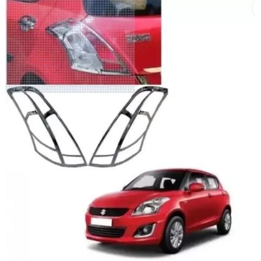 

Tail Lamp Rear Light Cover Matte Black For Suzuki Swift 2012-2017 Hatchback