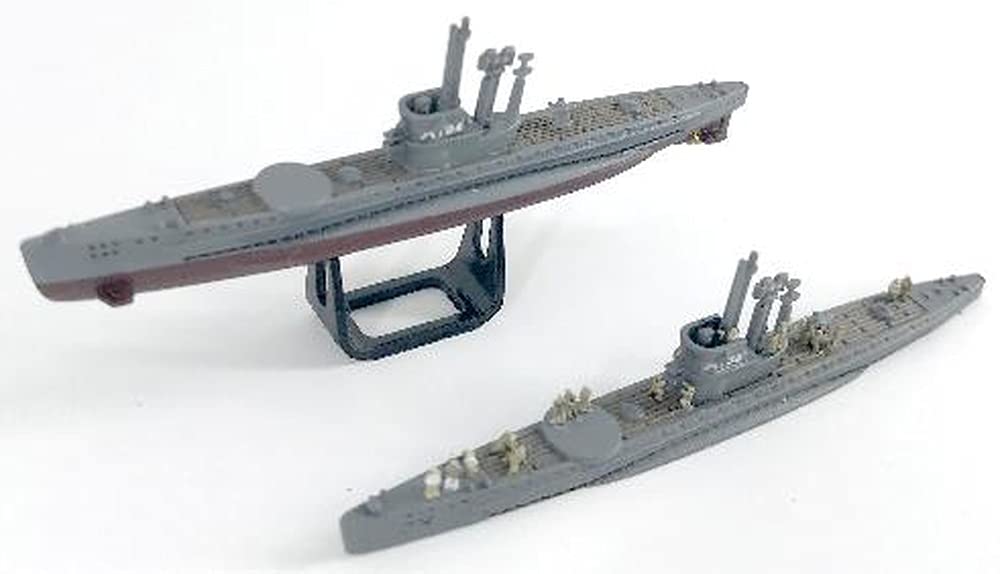 Beaver Corporation 1/700 Scale Japanese Navy Small Transport Submarine "Nami 104" with 300 Sailor Figures, 3D Printable Kit (BELF70001)
