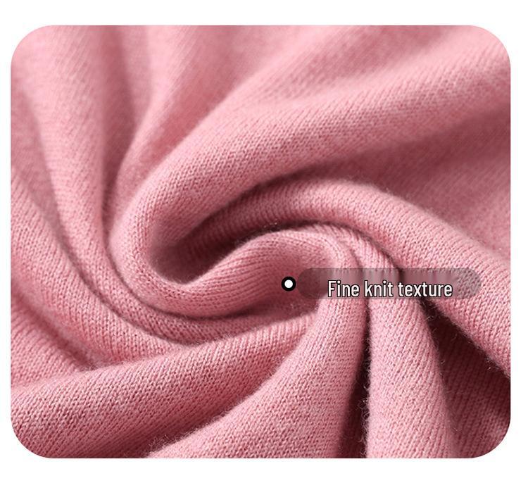 2025 Women's Fine Merino Wool Round Neck Sleeveless Knitted Vest – Solid Color, Loose Fit, Versatile Base Layer for Early Autumn