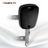 Bowarepro Uncut 2 Button Remote Key Shell Case for Peugeot 106 206 306 307 405